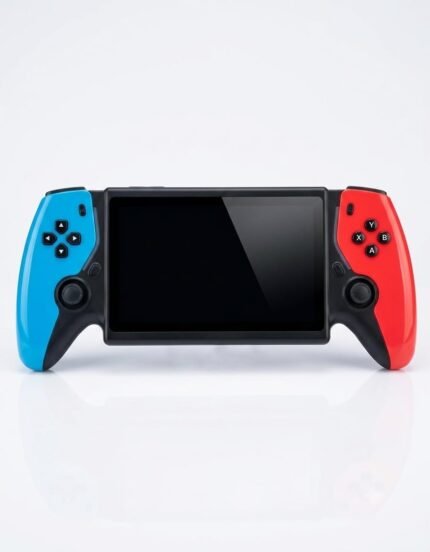 7 Inch Display Retro Handheld Gaming Console 64GB | Portable Video Game Player, (Multi-Coloured),.,.
